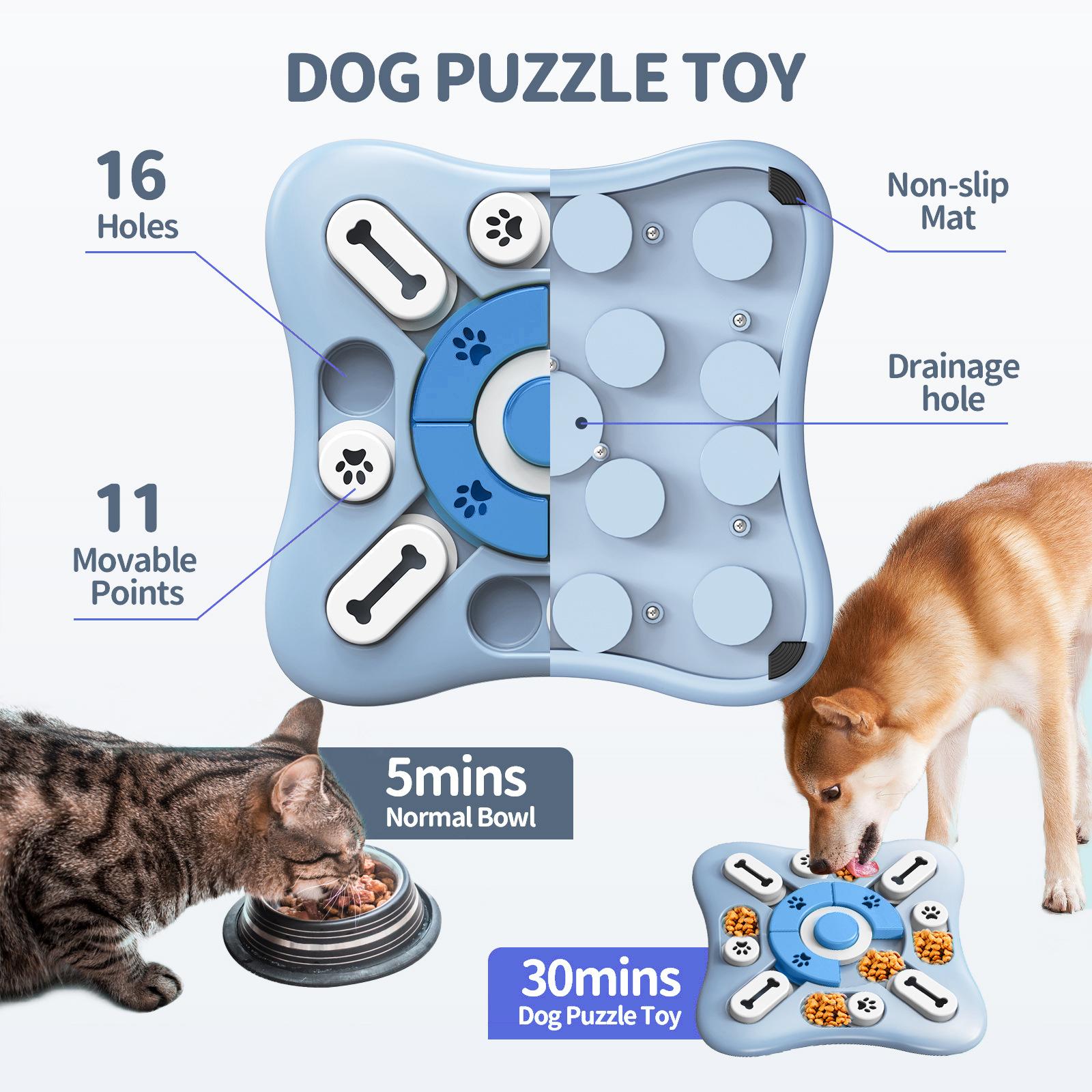 Dog Toys Slow Feeder Interacti - огляд і ціна Dog Slow Feeder Puzzle Toy Interactive